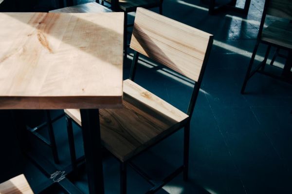 Wooden Chairs & Table
