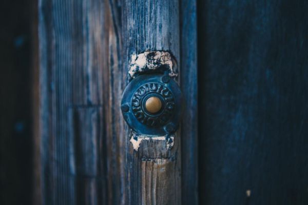 Painted Wooden Door